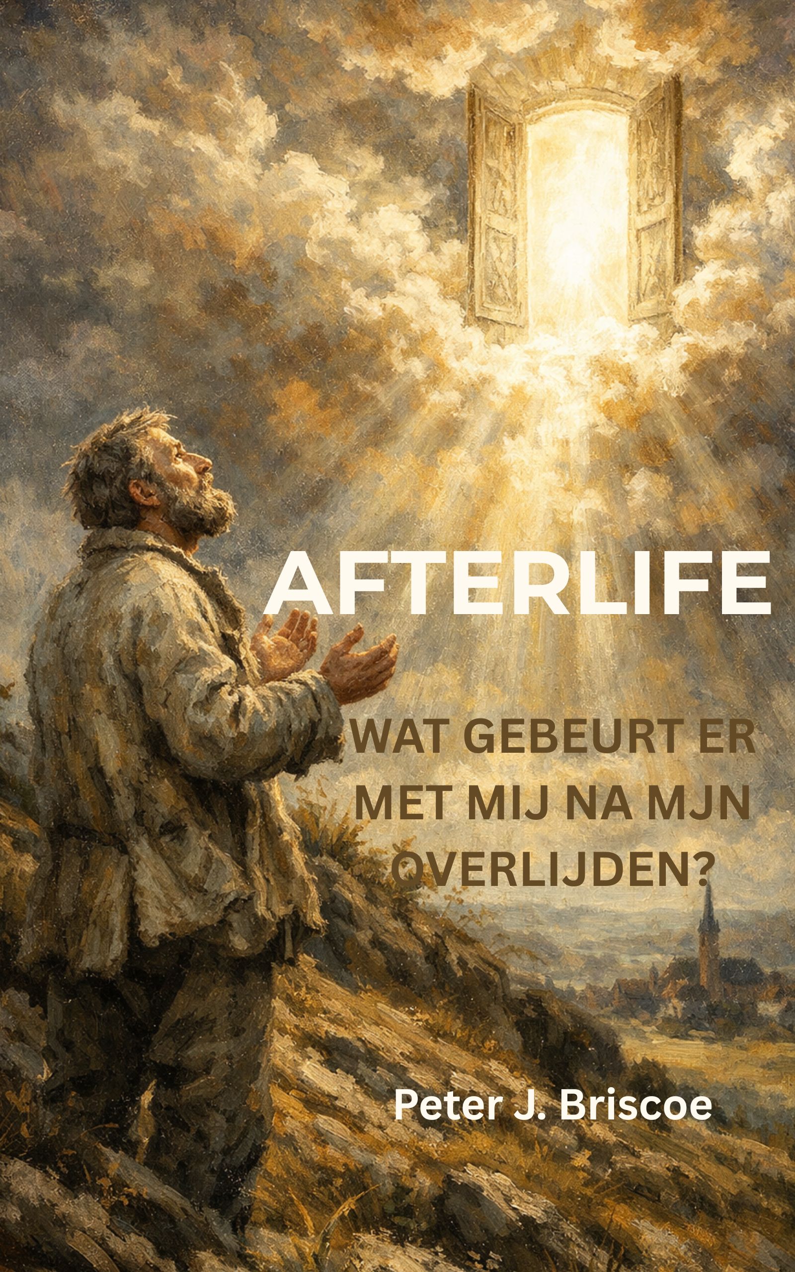 AFTERLIFE boekomslag door Peter J. Briscoe